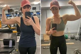 Jessa Duggar's rebel sister-in-law debuts muscular figure in bra