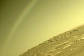 Bizarre photo of a 'RAINBOW' on Mars baffles internet as Nasa reveals truth