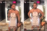 Saunders wears apron with fake penis in mocking clip after Canelo confirmation
