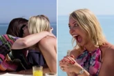 A Place in the Sun's Laura Hamilton caught off guard as guest KISSES her