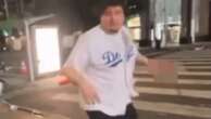 Moment LA Dodgers fan blows off hand with firework as celebration goes wrong