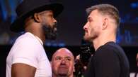 Watch Jon Jones brutally SNUB Stipe Miocic in fiery UFC 309 face off