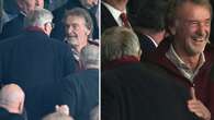 Ferguson leaves Ratcliffe in stitches in stands in 1st Prem game since Ten Hag exit