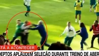 Prem star takes out fan in shocking scenes at Portugal’s training session