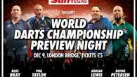 Join us for The Sun World Darts Championship Preview featuring Phil Taylor