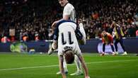 Fans realising Gordon stuck to promise with celebration after 1st England goal