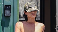 Bianca Censori exposes bare breasts on public outing in most daring look