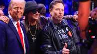 Trump watches the UFC with Elon Musk & Kid Rock after a knockout election victory