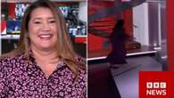 BBC’s Alice Bhandhukravi forced to SPRINT onto show set seconds before bulletin