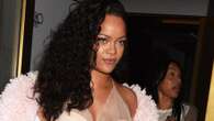 Rihanna stuns in corset dress before changing into mesh crystal gown