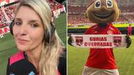 Football mascot accused of sexual harassment after grabbing female reporter