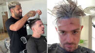 England star Jack Grealish shows off new look after getting hair dyed