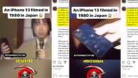 Time travel ‘PROOF’ shared online showing ‘1980 reporter finding iPhone’