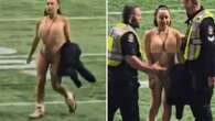 Woman who streaked in Grey Cup final slapped with stadium BAN after arrest