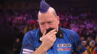 Peter Wright's TV interview is cut short after World Darts Championship win