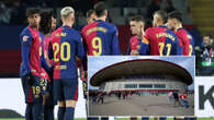 Barcelona face having to play Champions League knockout rounds in Madrid