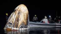 SpaceX capsule is recovered from sea after eight month voyage