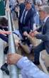 Shocking moment racegoers brawl at Royal Ascot leaving one covered in blood