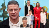 Wayne Bridge shows off full head of hair at film screening after transplant