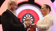 Darts star marries long term partner on stage after being knocked out