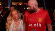 Devastated Fury consoled by wife Paris as he FUMES after Usyk defeat