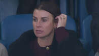 Coleen Rooney unimpressed as she watches Everton... as husband Wayne loses too