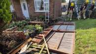 Tornado drama as British town battered by twister which ripped off roofs