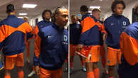 Watch frosty moment between Van Dijk and Zirkzee in tunnel before Holland clash