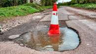 Huge boost for motorists as PM pledges £1.6B to fill potholes on UK's roads