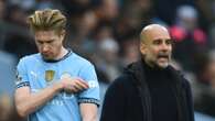 Guardiola's 'acrimonious' reaction to De Bruyne spotted after at City draw