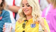 England's Wags cheer on Three Lions during dismal draw against Denmark