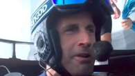 Watch Sir Ben Ainslie leave interview and get caught swearing at commentator