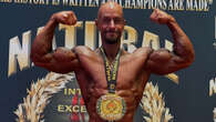 England cricket legend son becomes first British winner of bodybuilding event