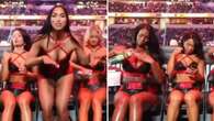 Jake Paul vs Mike Tyson ring girls oil up in behind-the-scenes video of fight