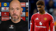 Ten Hag reveals why he decided to haul Rashford off at half-time vs Porto