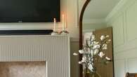 I saved £562 panelling over my damaged fireplace with DIY -£38 paint made it pop