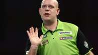 'That's just not allowed,' says Michael van Gerwen in disgust at performance