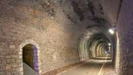 Network of 'creepy' underground tunnels are reopened after over 100 YEARS