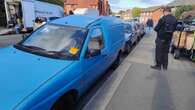 Traffic warden slaps row of cars with parking tickets in awkward blunder