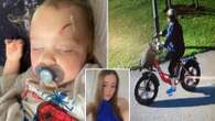 My toddler son was hit by e-bike rider & had stitches - but SHE was let off