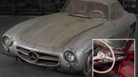 Legendary Mercedes left to gather dust for half a century on sale for MILLIONS