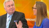 Moment Eamonn Holmes angrily snaps at co-host as she defends Phillip Schofield