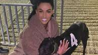 Katie Price branded 'clueless and cruel' as she poses with 'racing dog'