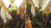 Mum hauled off Ryanair jet after ‘demanding crew turn off lights for her kids’