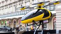 Flying taxi that swoops across cities with 200mph top speed UNVEILED in UK