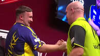 Fans 'sick' as Van Gerwen breaks unwanted record after Littler's 'silly darts'