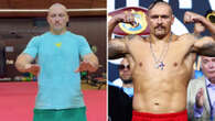 Usyk shows off 'reflexes of a cat' and ripped body 17 days before Fury rematch