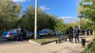 Полицейская машина во время погони столкнулась с легковым авто в Актобе