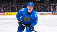 Капитан сборной Казахстана забросил первую шайбу команды на чемпионате мира