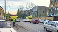 Массовое ДТП с каретой скорой помощи попало на видео в Семее